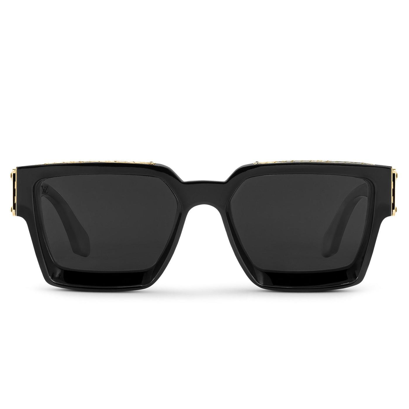 Lunettes de soleil Louis Vuitton 1.1 Millionaires Noir Or — vue 2