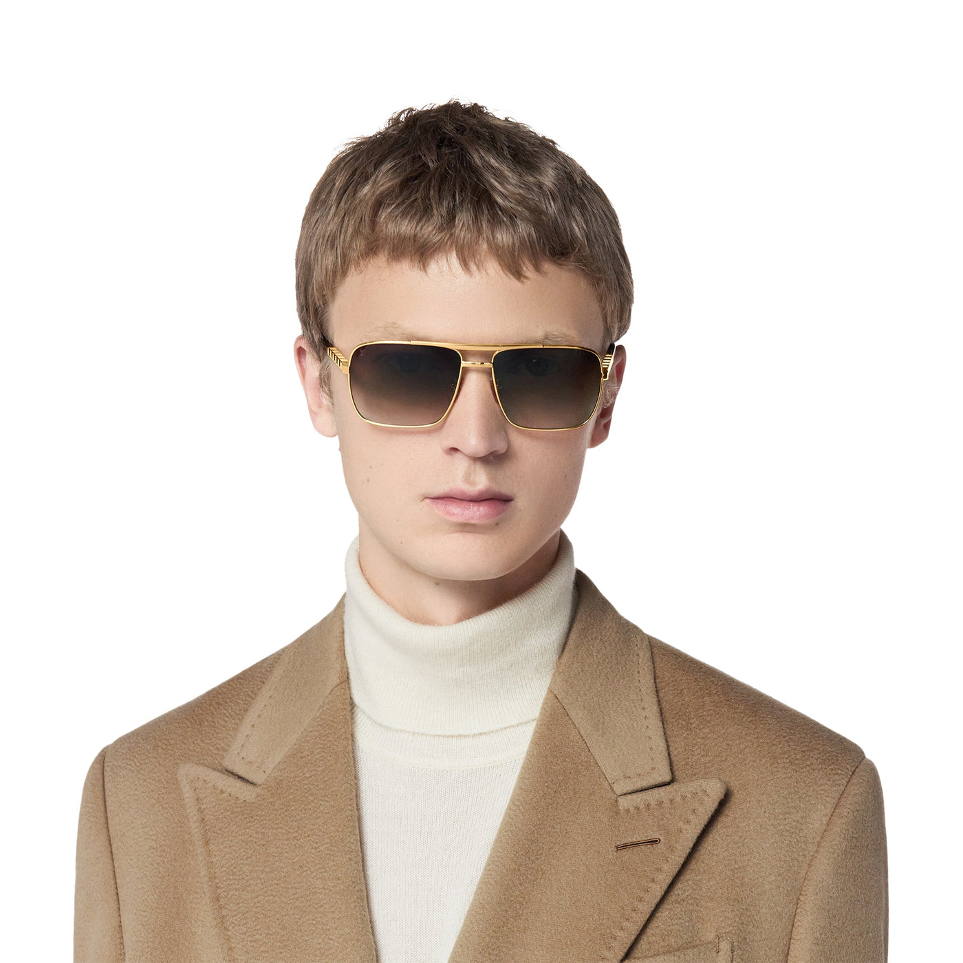 Lunettes de soleil Louis Vuitton Attitude Or — vue 2