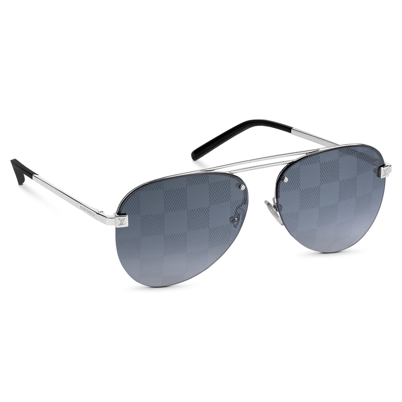 Lunettes de soleil Louis Vuitton Clockwise Damier Noir