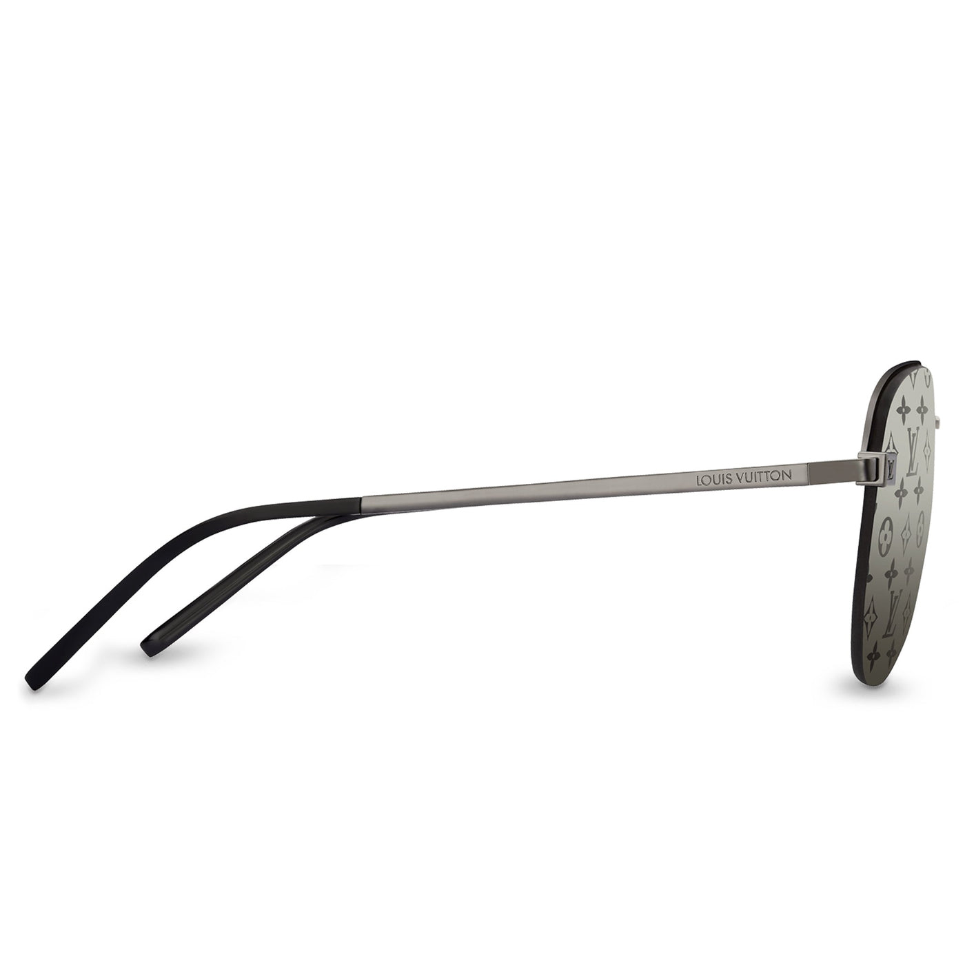 Lunettes de soleil Louis Vuitton Clockwise Monogram Foncé Gun — vue 2