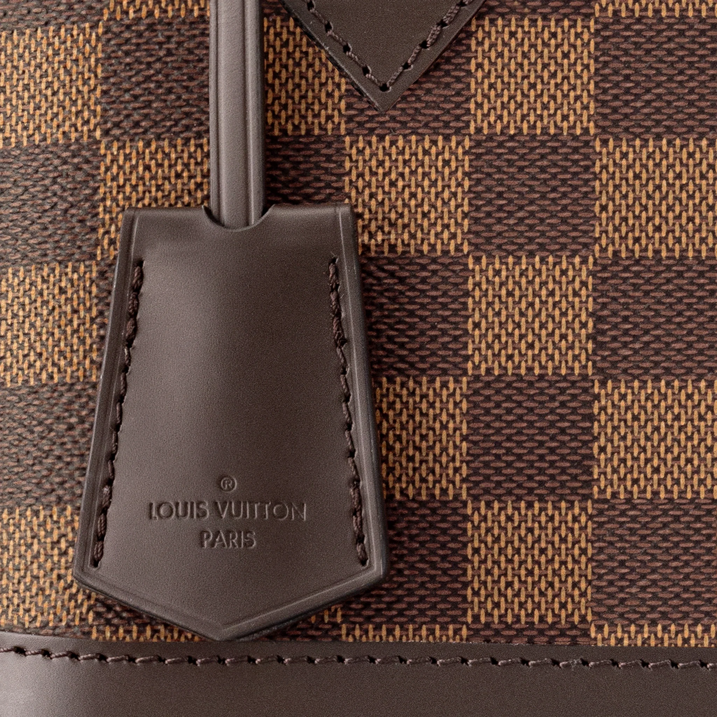 Sac Louis Vuitton Damier Ebene Canvas Alma BB — vue 8