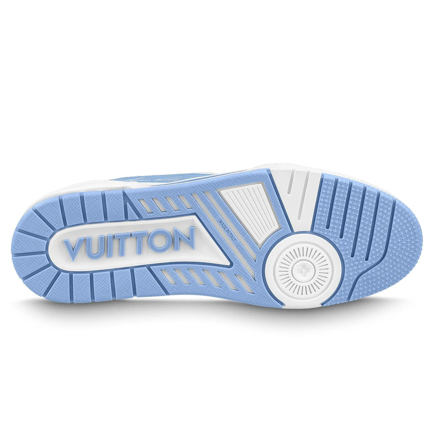 Baskets Louis Vuitton '54' Trainer Clair Bleu Blanc — vue 4
