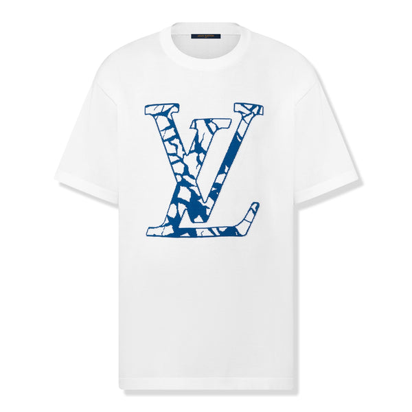 T-Shirt Louis Vuitton Ice Milk Blanc Crewneck T Shirt