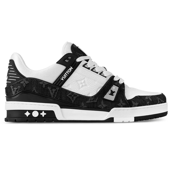 Baskets Louis Vuitton Monogram Noir Denim