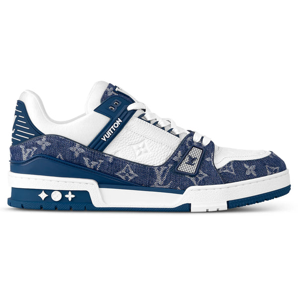 Baskets Louis Vuitton Monogram Bleu Denim