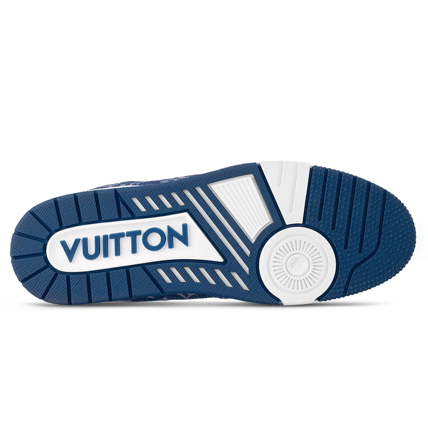 Baskets Louis Vuitton Monogram Bleu Denim — vue 4