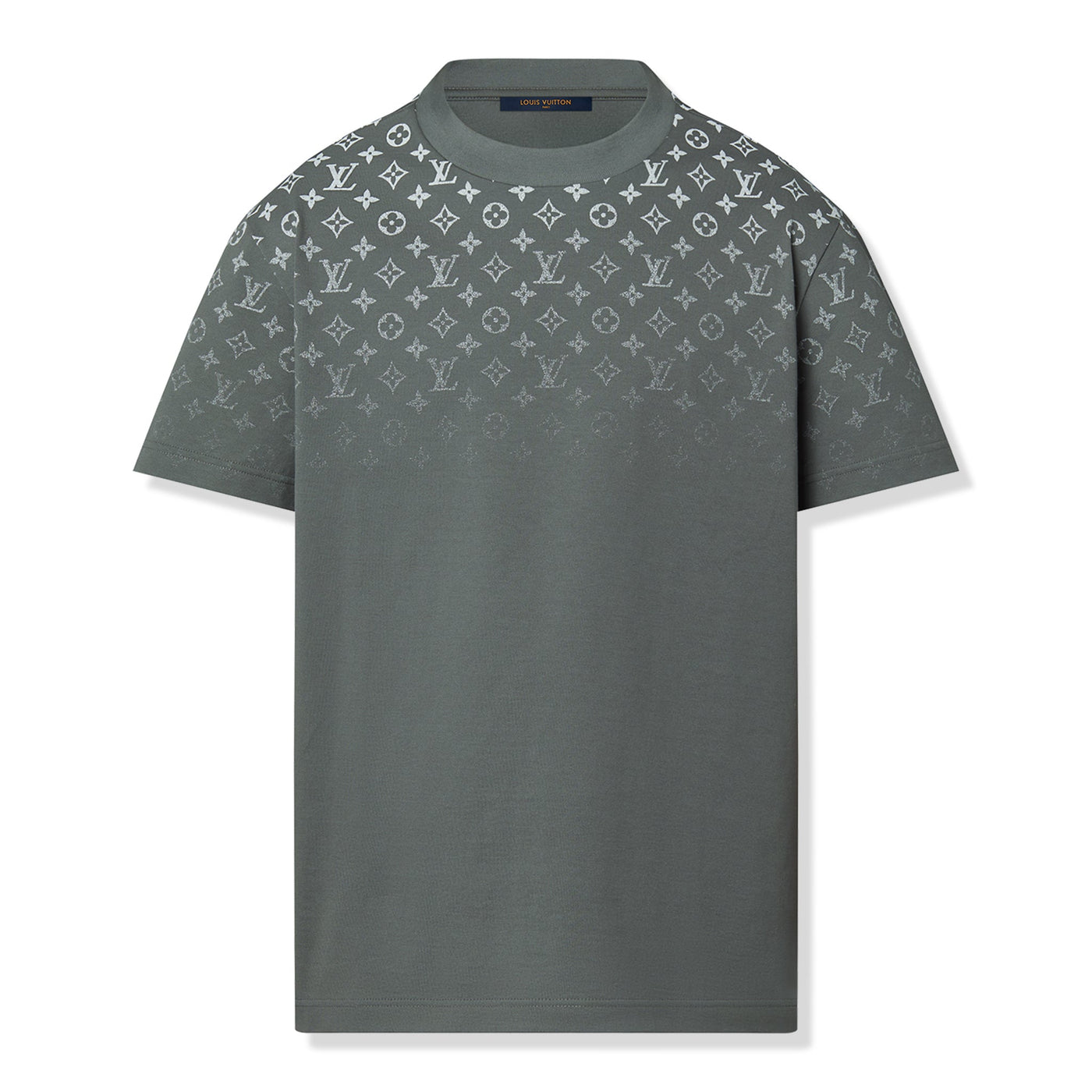 T-Shirt Louis Vuitton Monogram Gradient Cotton Gris T Shirt