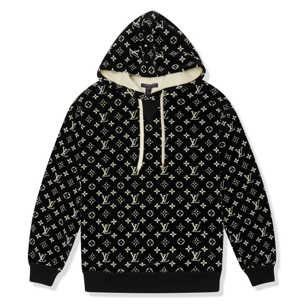 Hoodie Louis Vuitton Monogram Oversized Noir
