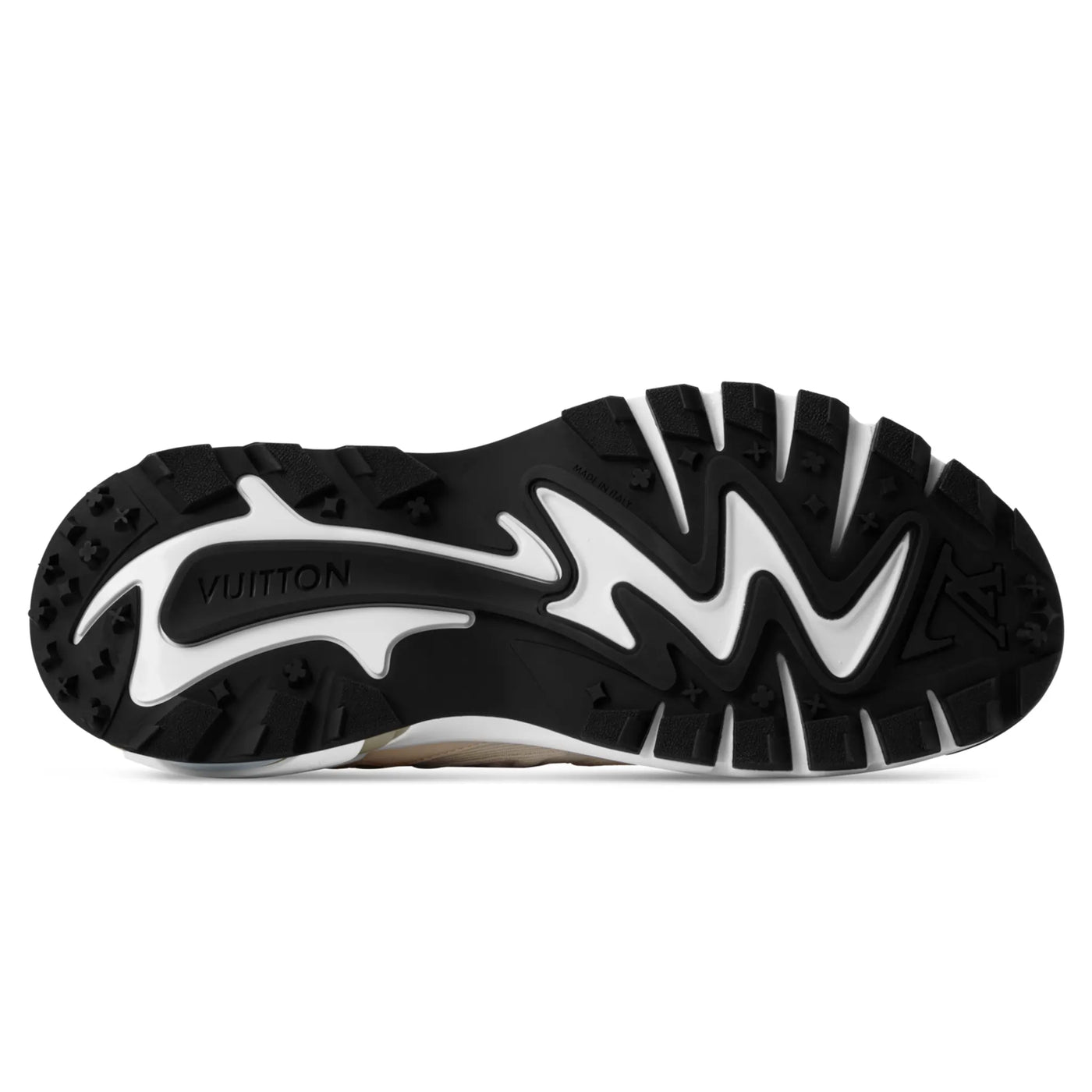 Baskets Louis Vuitton Runner Tatic Beige — vue 5