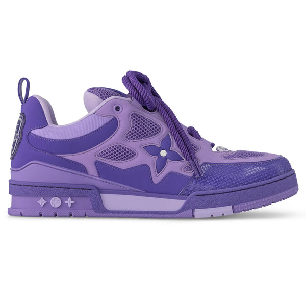 Baskets Louis Vuitton Skate Monogram Trainer Violet