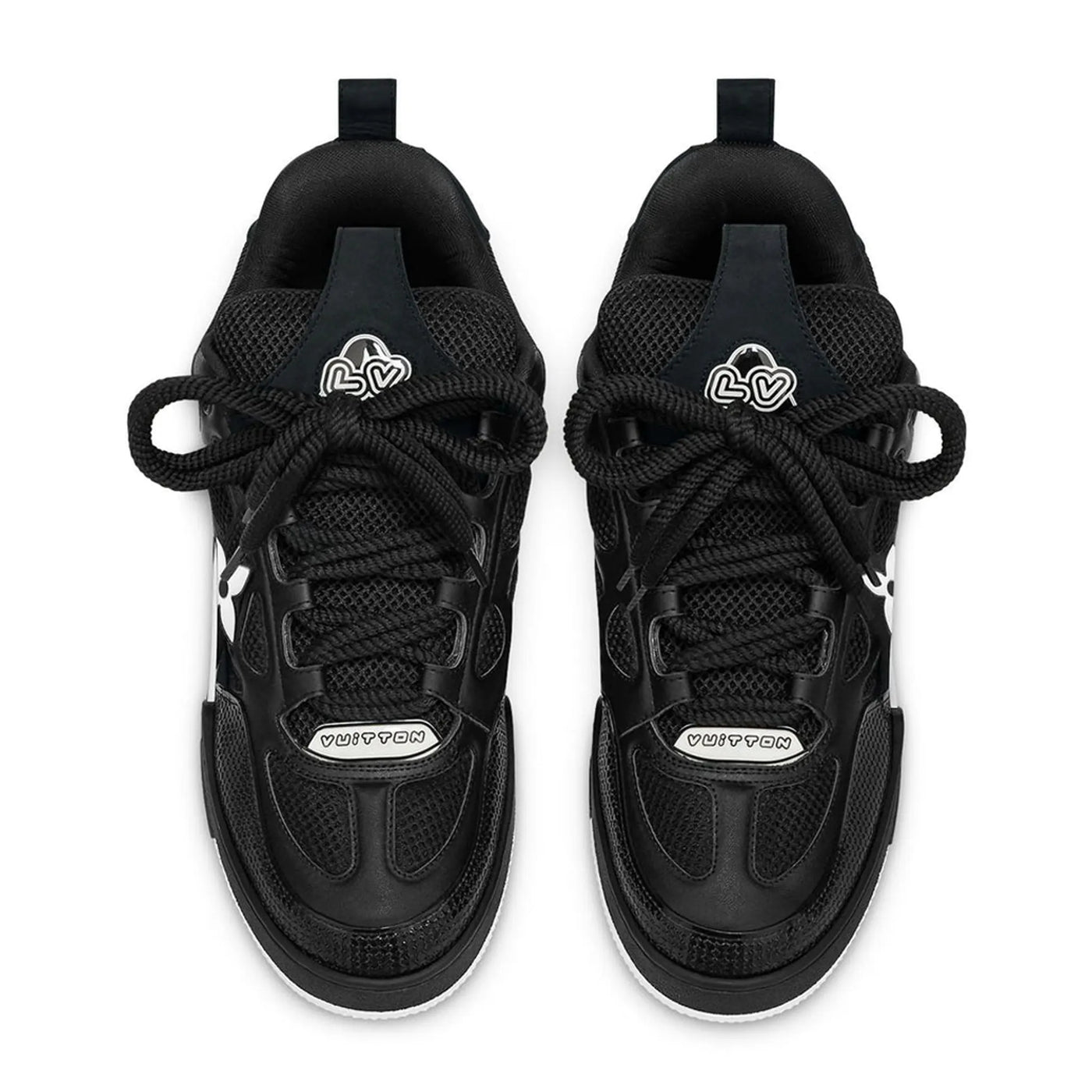 Baskets Louis Vuitton Skate Trainer Noir — vue 4