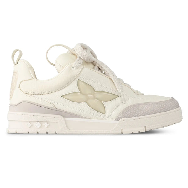 Baskets Louis Vuitton Skate Trainer Blanc