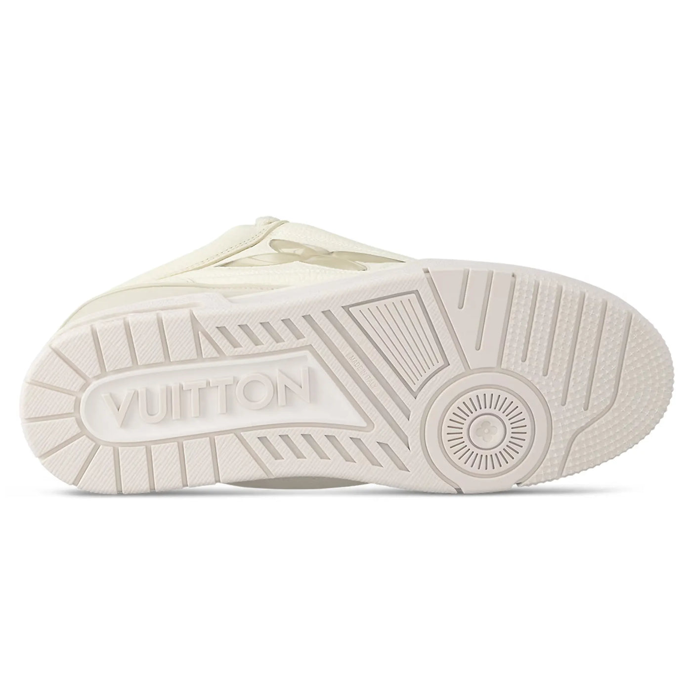 Baskets Louis Vuitton Skate Trainer Blanc — vue 4