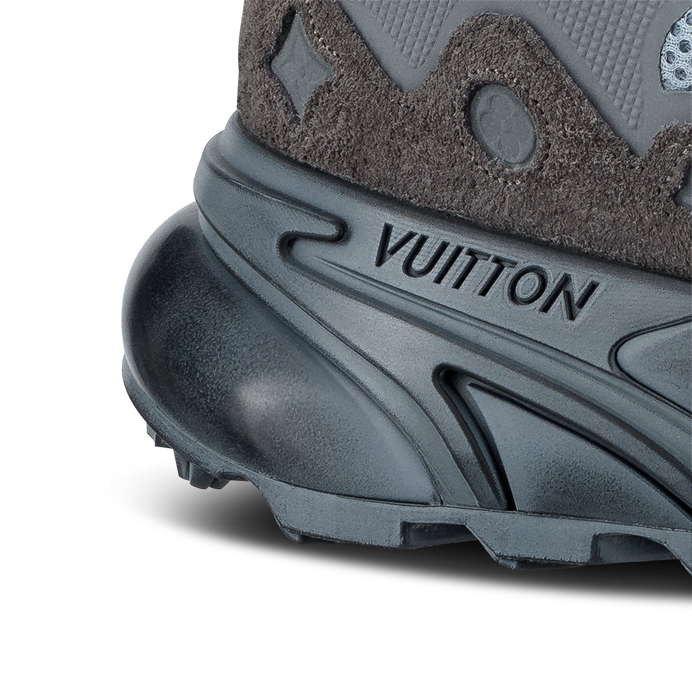 Baskets Louis Vuitton Tatic Gris — vue 5