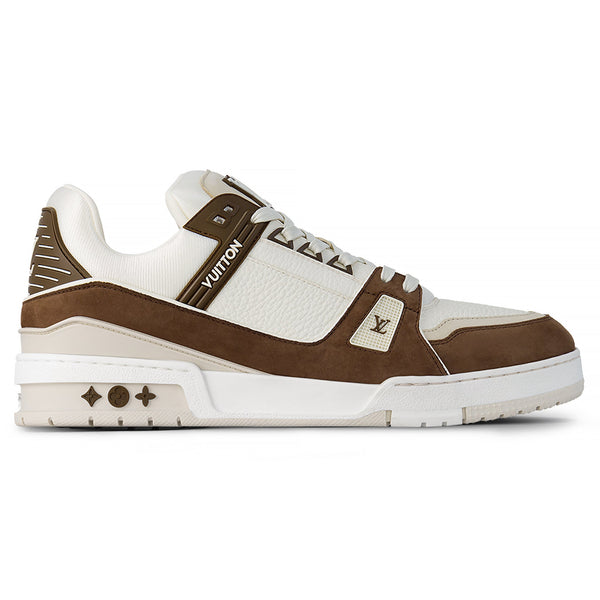 Baskets Louis Vuitton Trainer Calf Leather Moka