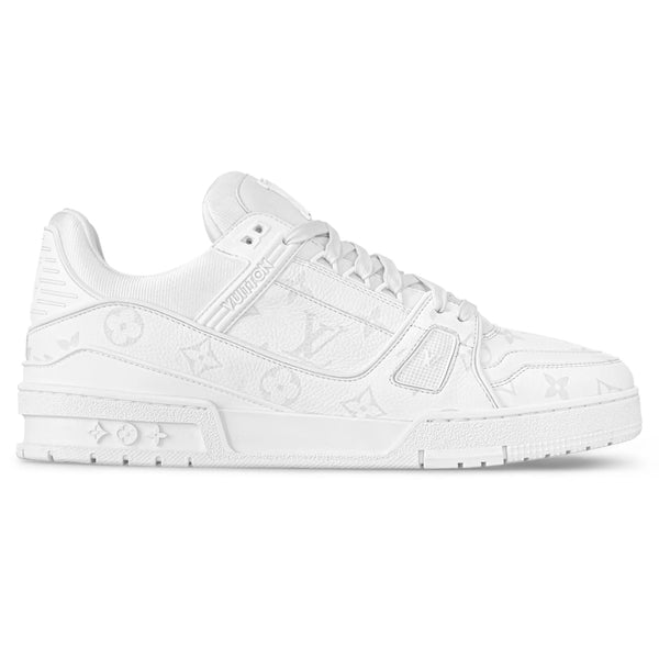 Baskets Louis Vuitton Trainer Blanc Monogram
