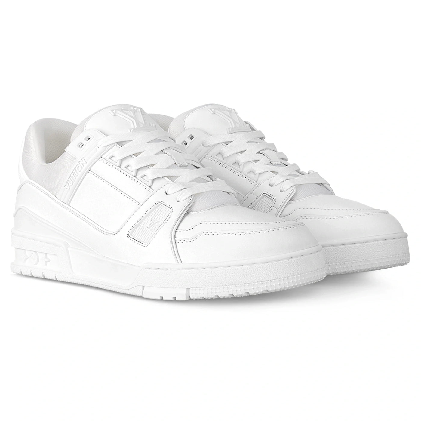 Baskets Louis Vuitton Blanc — vue 2