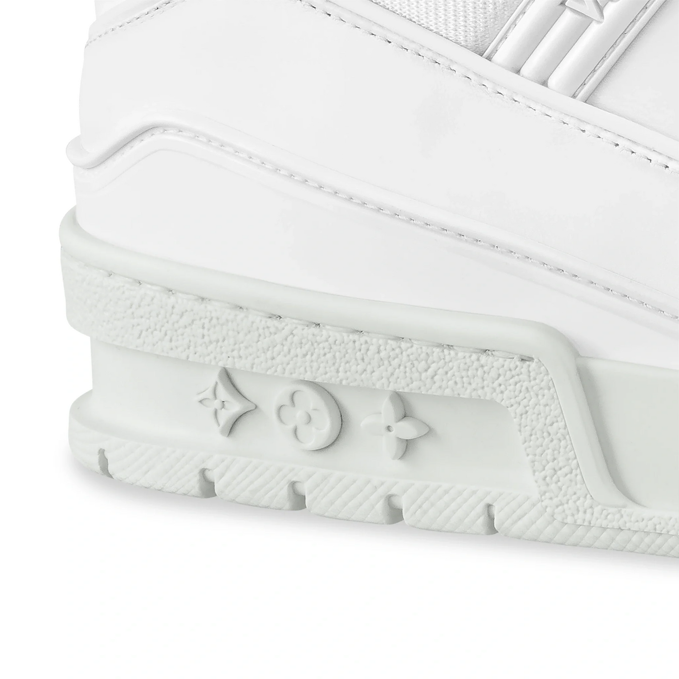 Baskets Louis Vuitton Blanc — vue 7