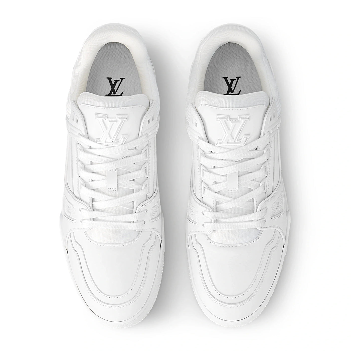 Baskets Louis Vuitton Blanc — vue 3