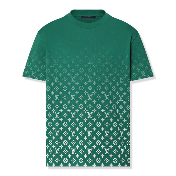 T-Shirt Louis Vuitton Monogram Gradient Cotton Vert T Shirt