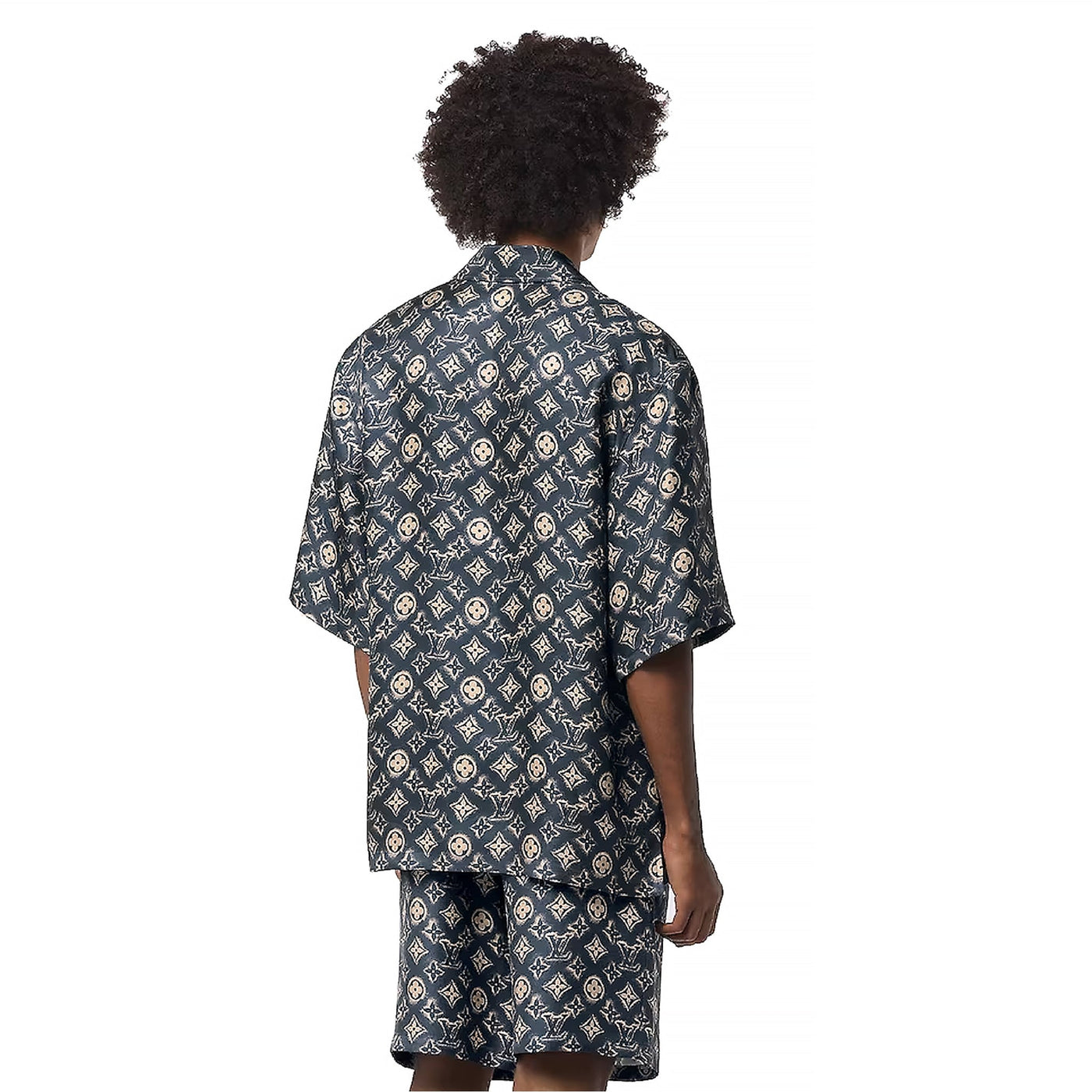 Chemise Louis Vuitton Monogram Silk Sleeved Shirt — vue 2