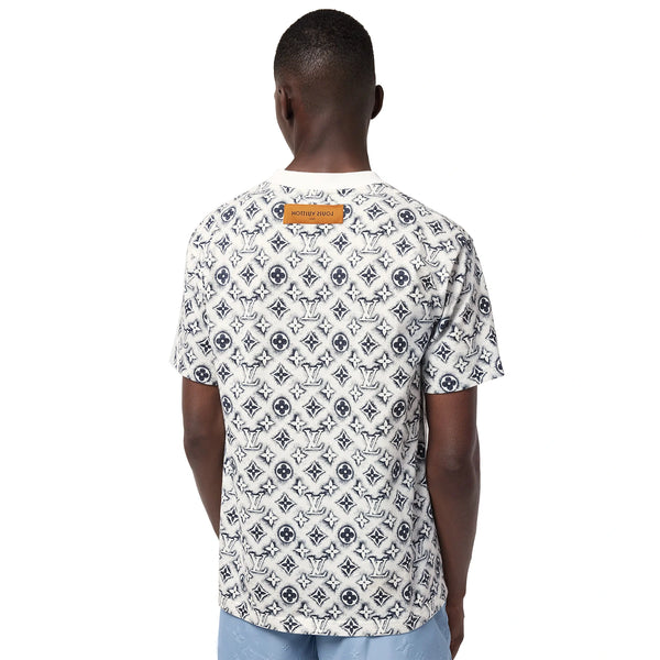 T-Shirt Louis Vuitton Monogram Blanc Deep Noir T Shirt — alt