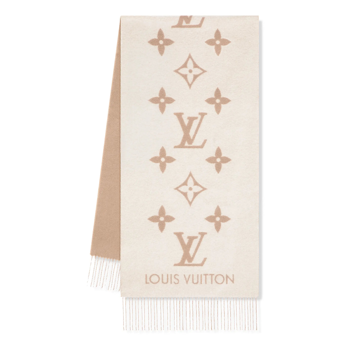 Écharpe Louis Vuitton Reykjavik Beige Clair — vue 3