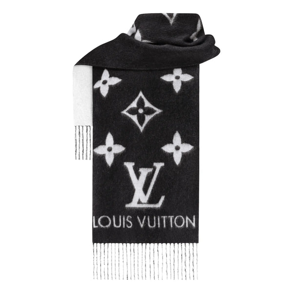 Écharpe Louis Vuitton Reykjavik Noir