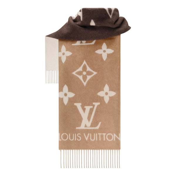 Écharpe Louis Vuitton Reykjavik Gradient Beige