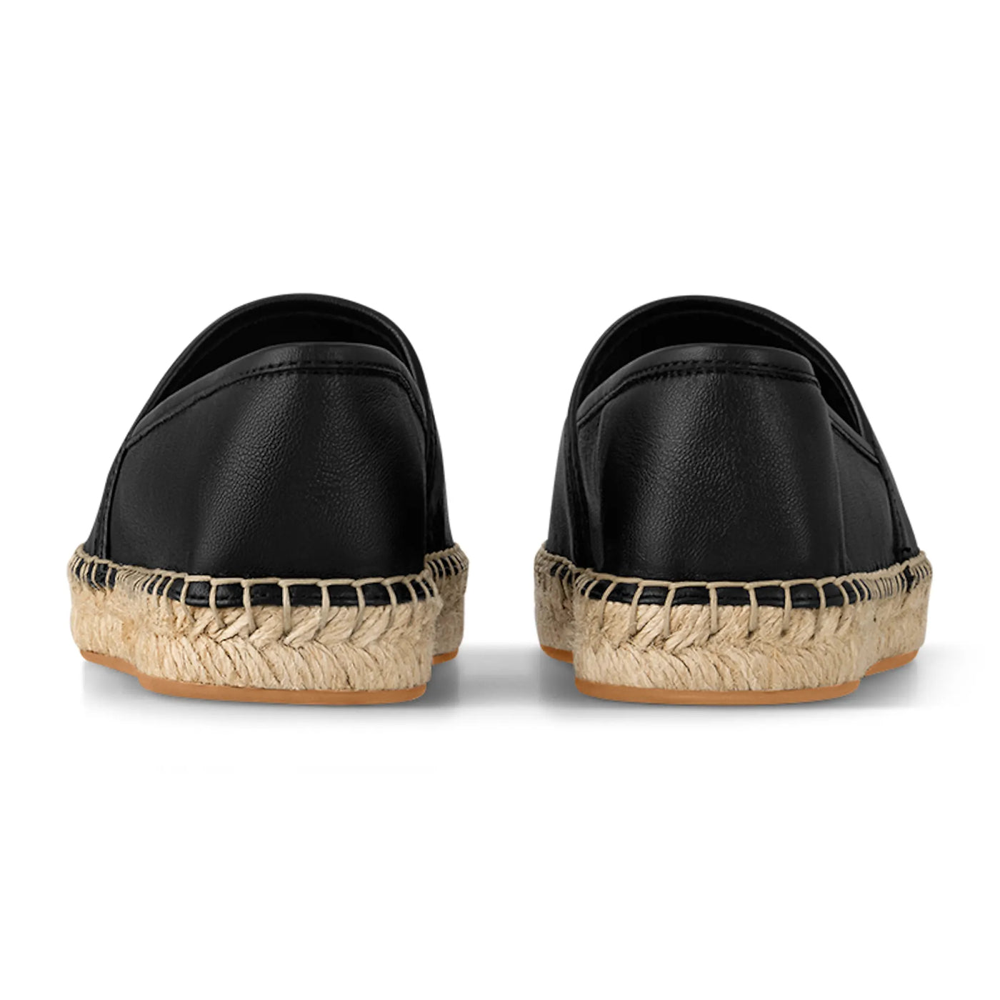 Espadrilles Louis Vuitton Starboard Leather Noir Espadrilles — vue 4