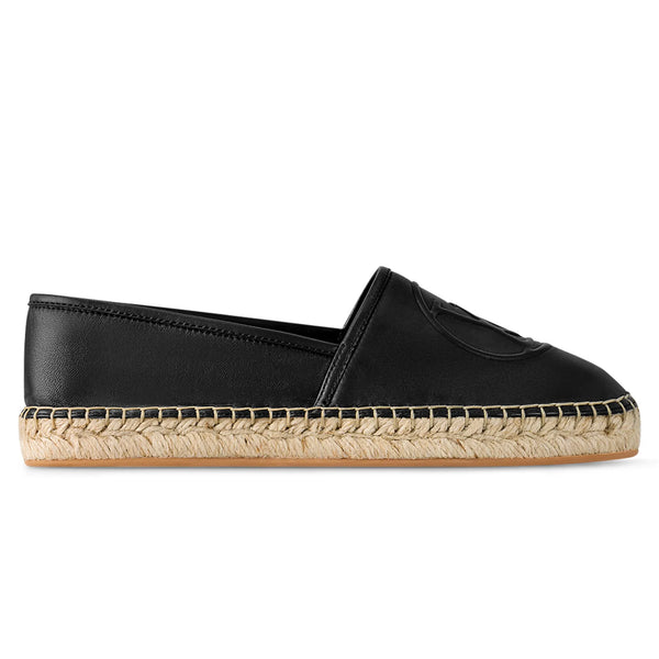 Espadrilles Louis Vuitton Starboard Leather Noir Espadrilles