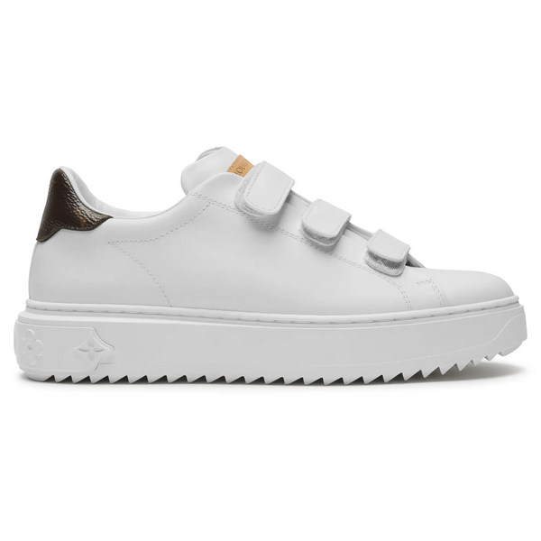 Baskets Louis Vuitton Time Out Strap Blanc