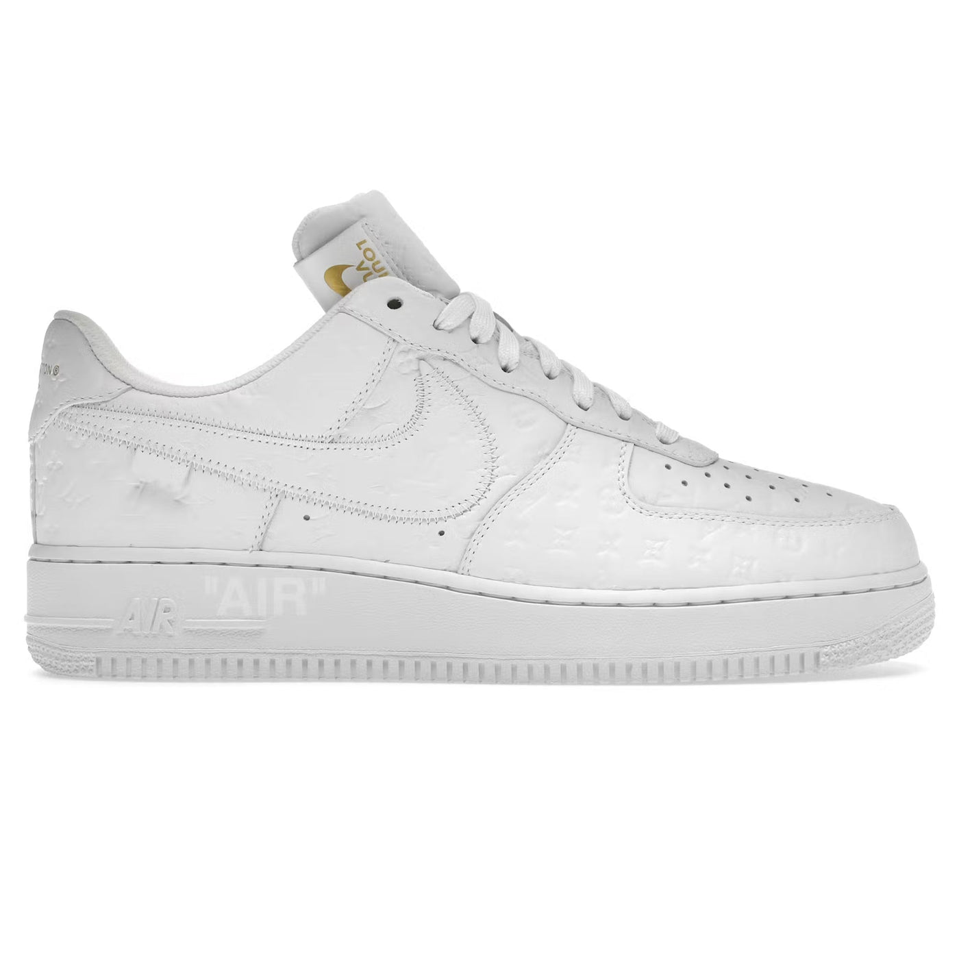 Baskets Louis Vuitton × Nike Louis Vuitton × Nike Air Force 1 Low Blanc