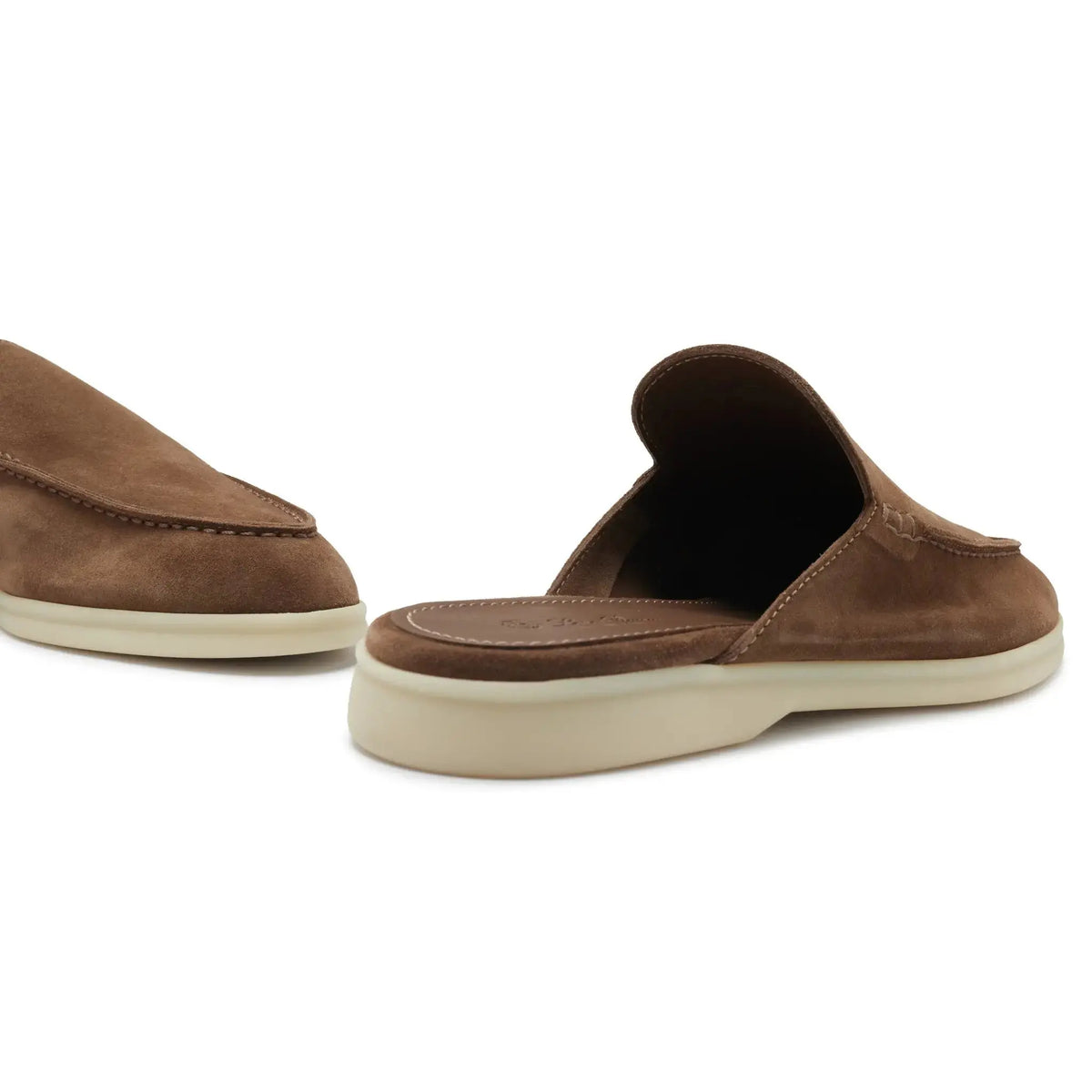 Mocassins Babouche Daim — Sauge — vue 6 | COMOCLO
