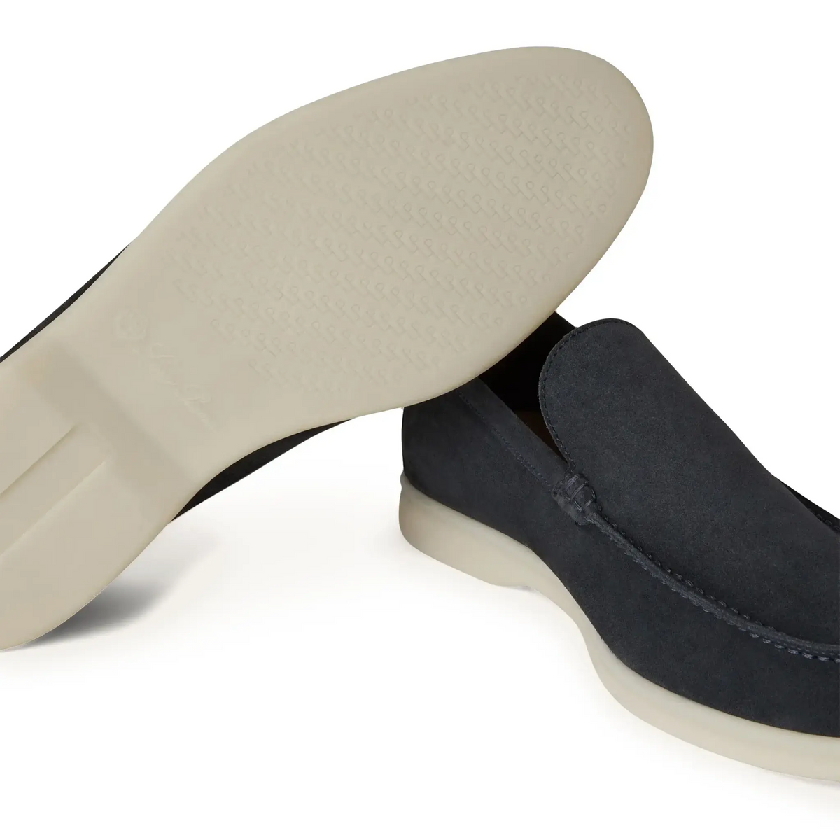 Mocassins Daim — Bleu — vue 6 | COMOCLO
