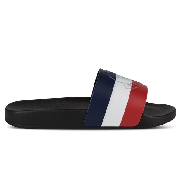 Claquettes Moncler Basile Noir Sliders