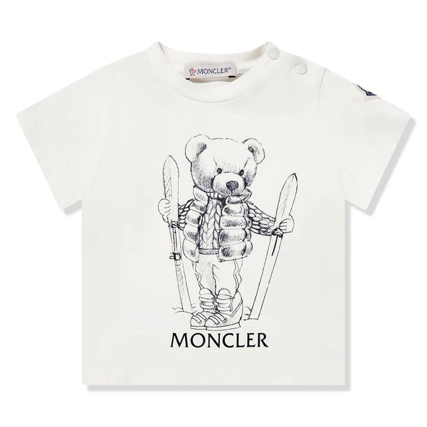 T-Shirt Moncler Ski Bear Ivoire T-shirt