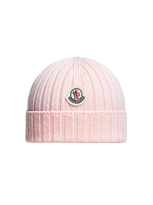 Bonnet Moncler Wool Rose