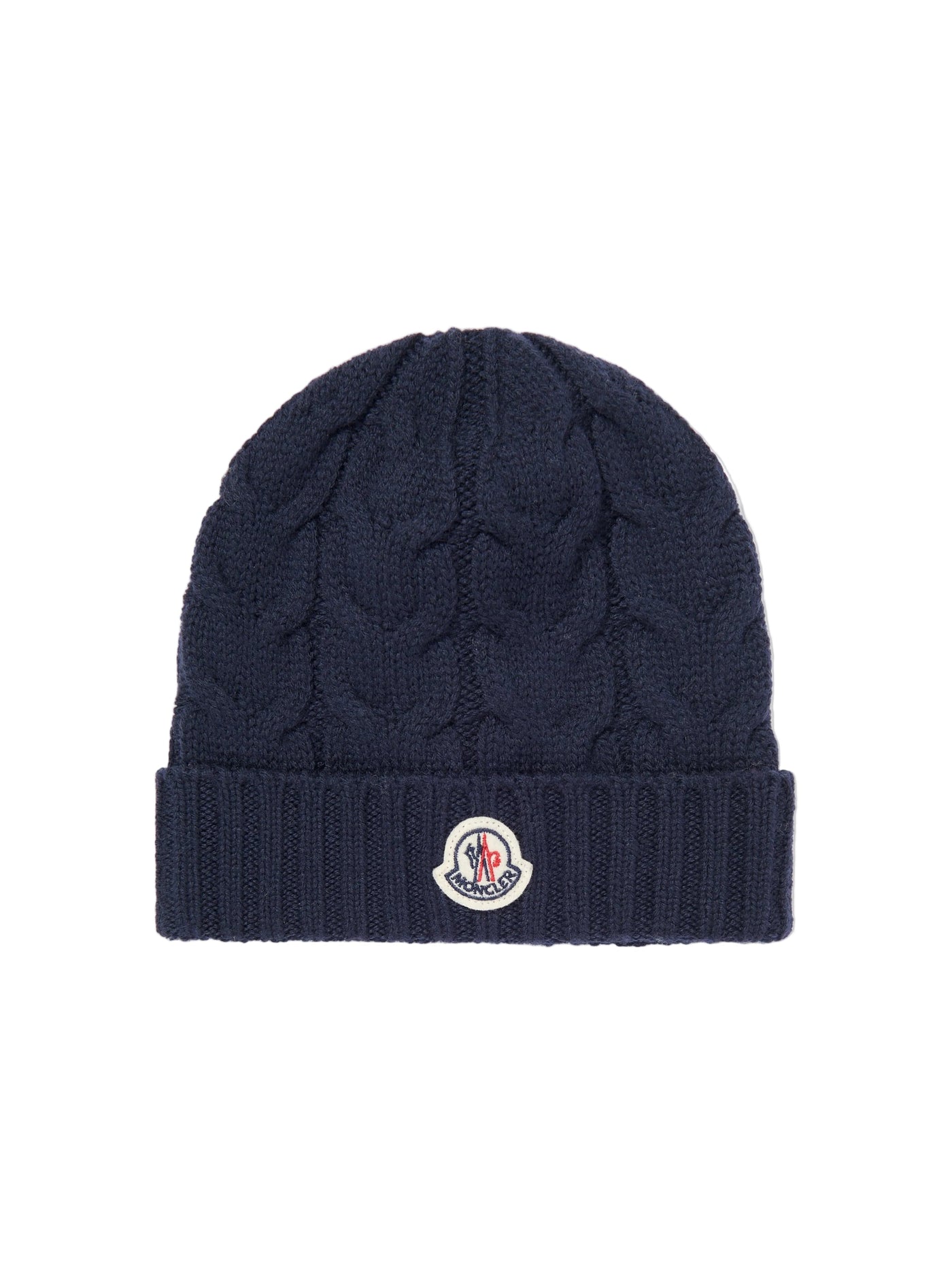Bonnet Moncler Wool Knit Marine