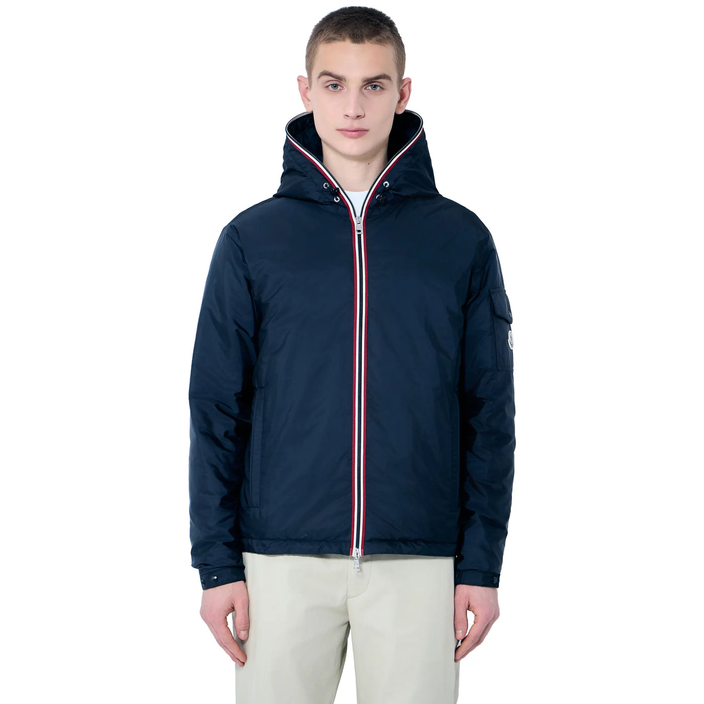 Doudoune Moncler Evettes Marine Puffer — vue 5