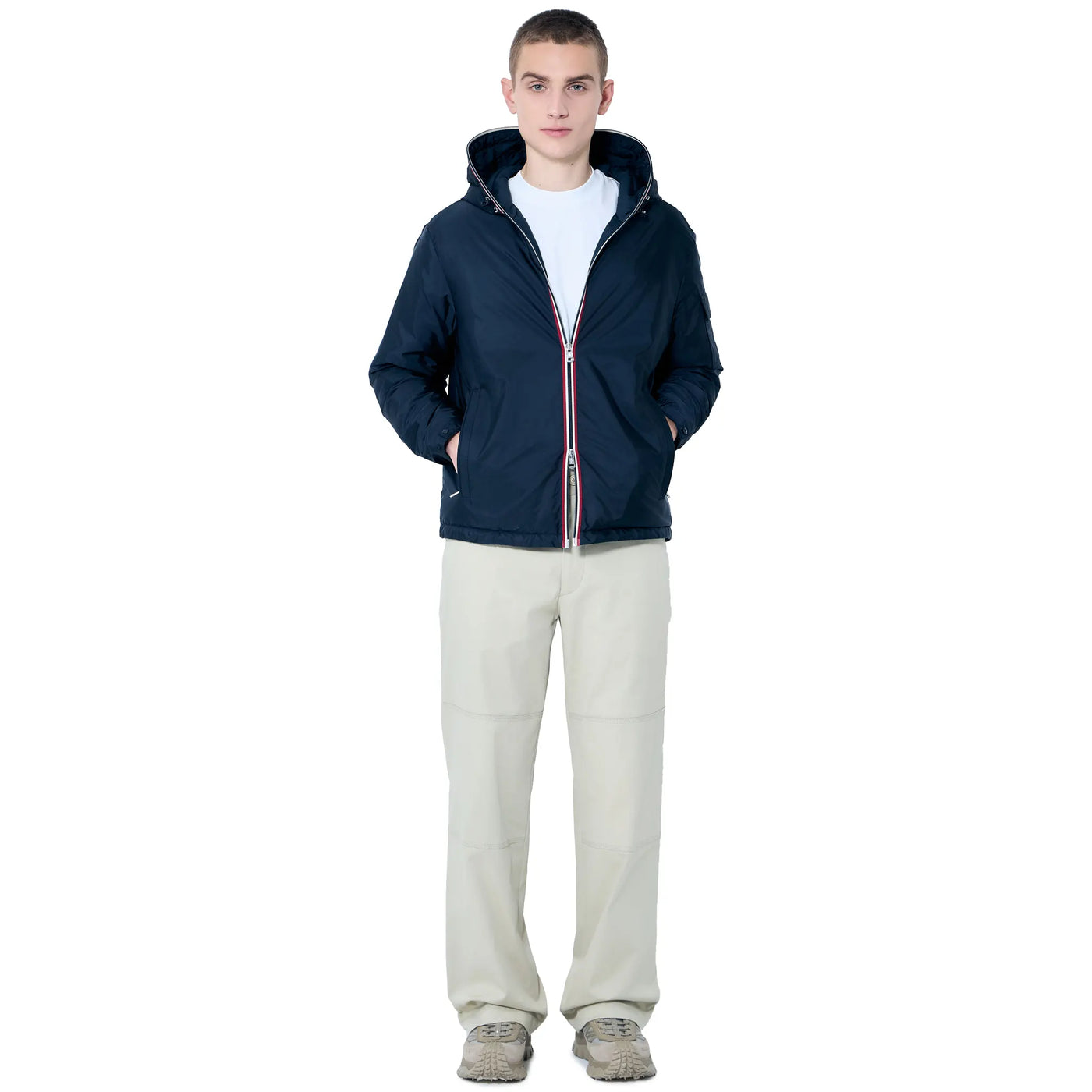 Doudoune Moncler Evettes Marine Puffer — vue 6