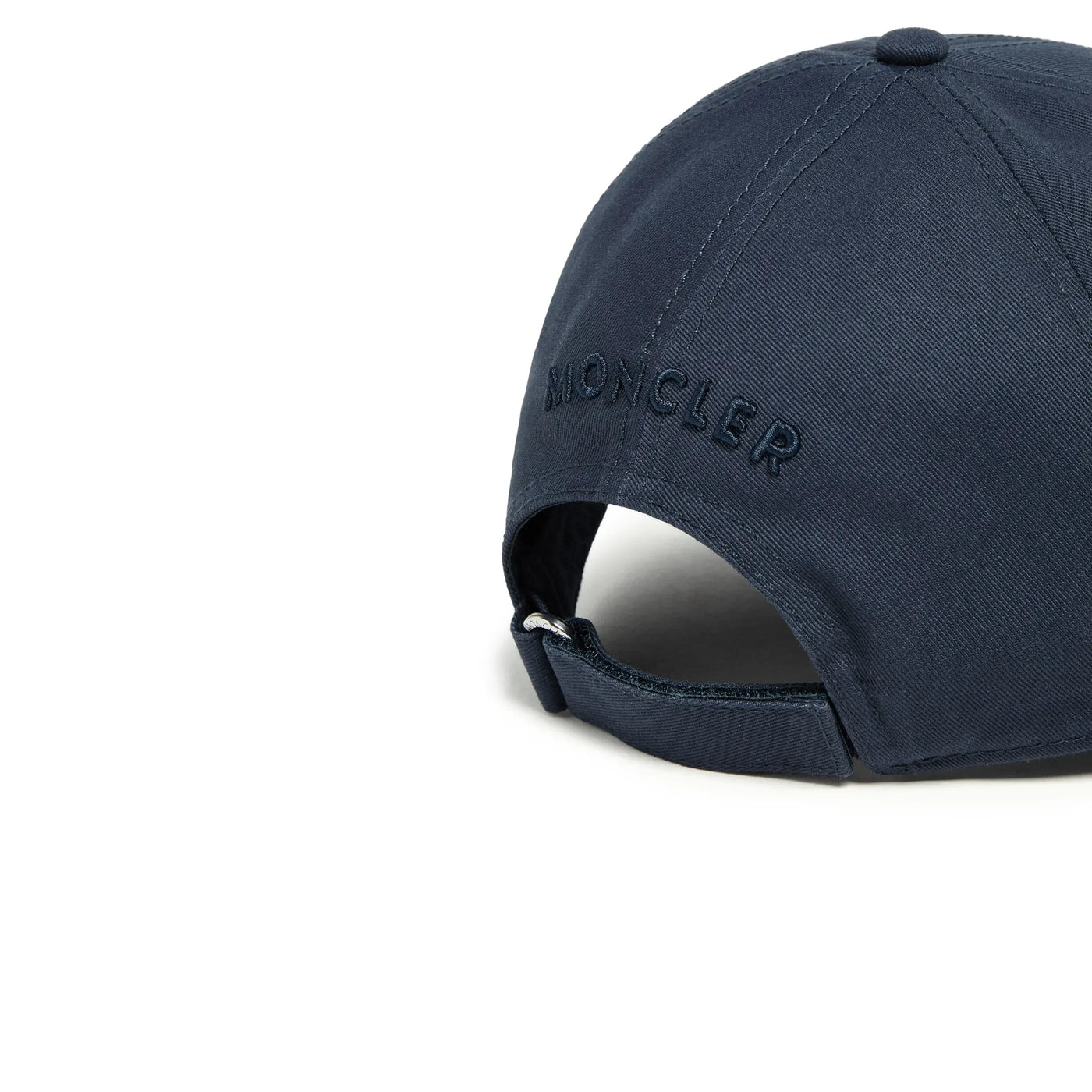 Casquette Moncler Gabardine Baseball Marine Bleu — vue 6