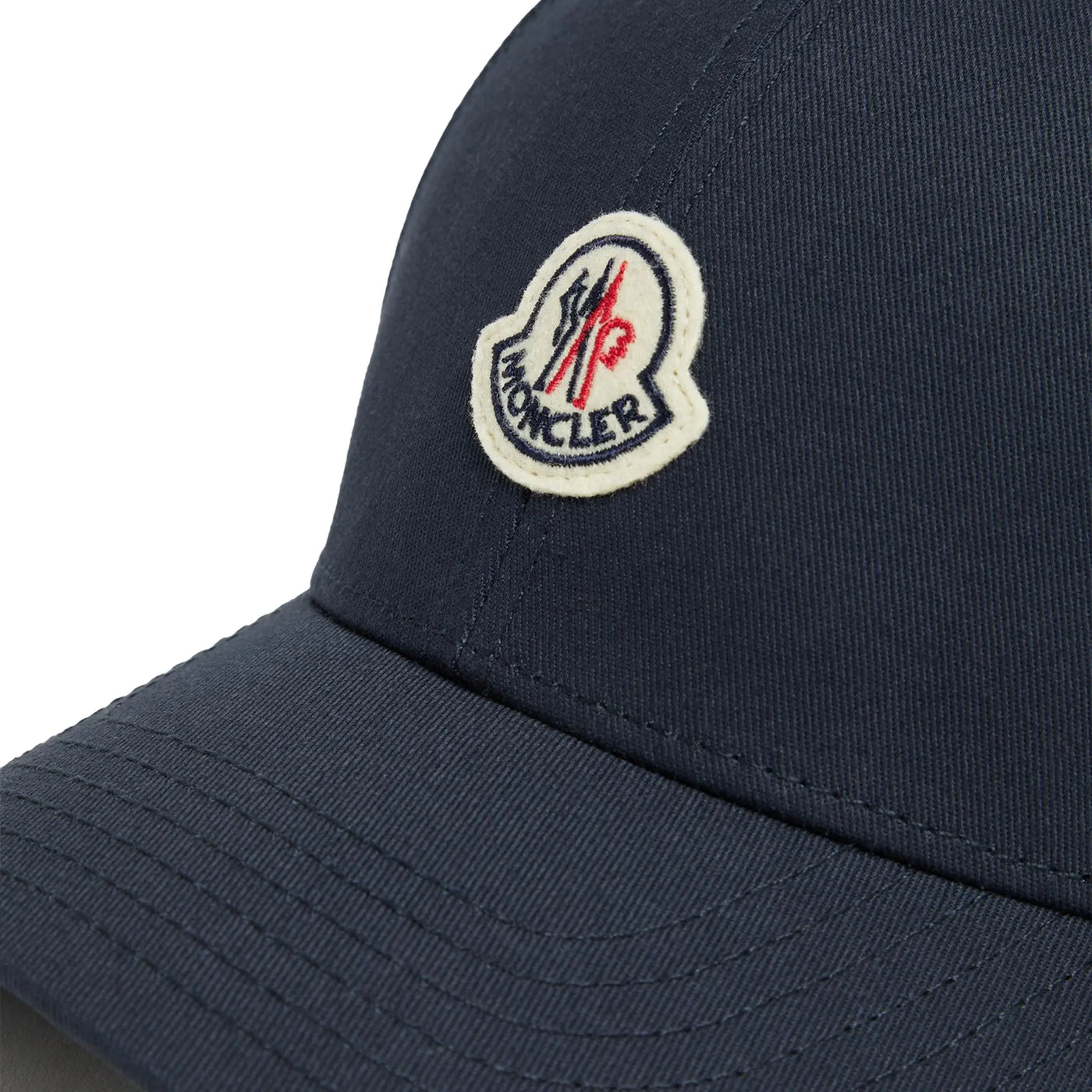 Casquette Moncler Gabardine Baseball Marine Bleu — vue 5