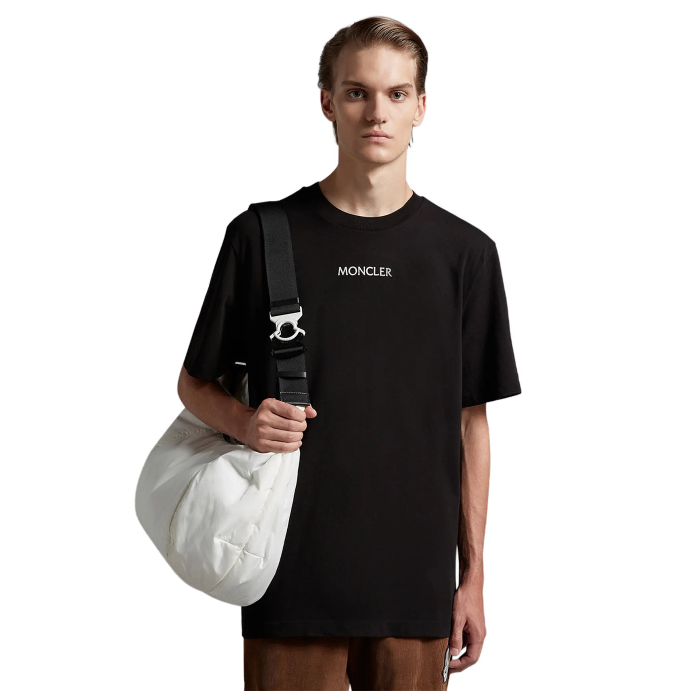 T-Shirt Moncler Graphic Logo Noir T Shirt — vue 3