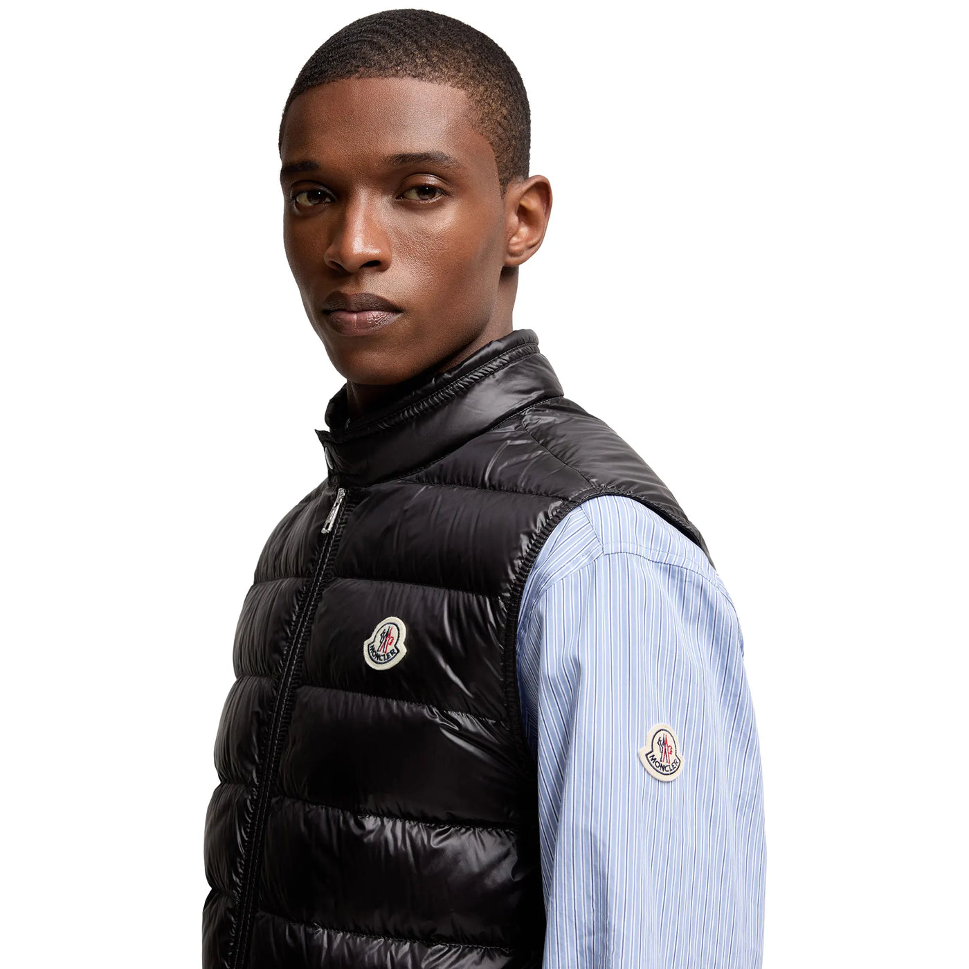 Gilet Moncler Gui Noir Gilet — vue 4