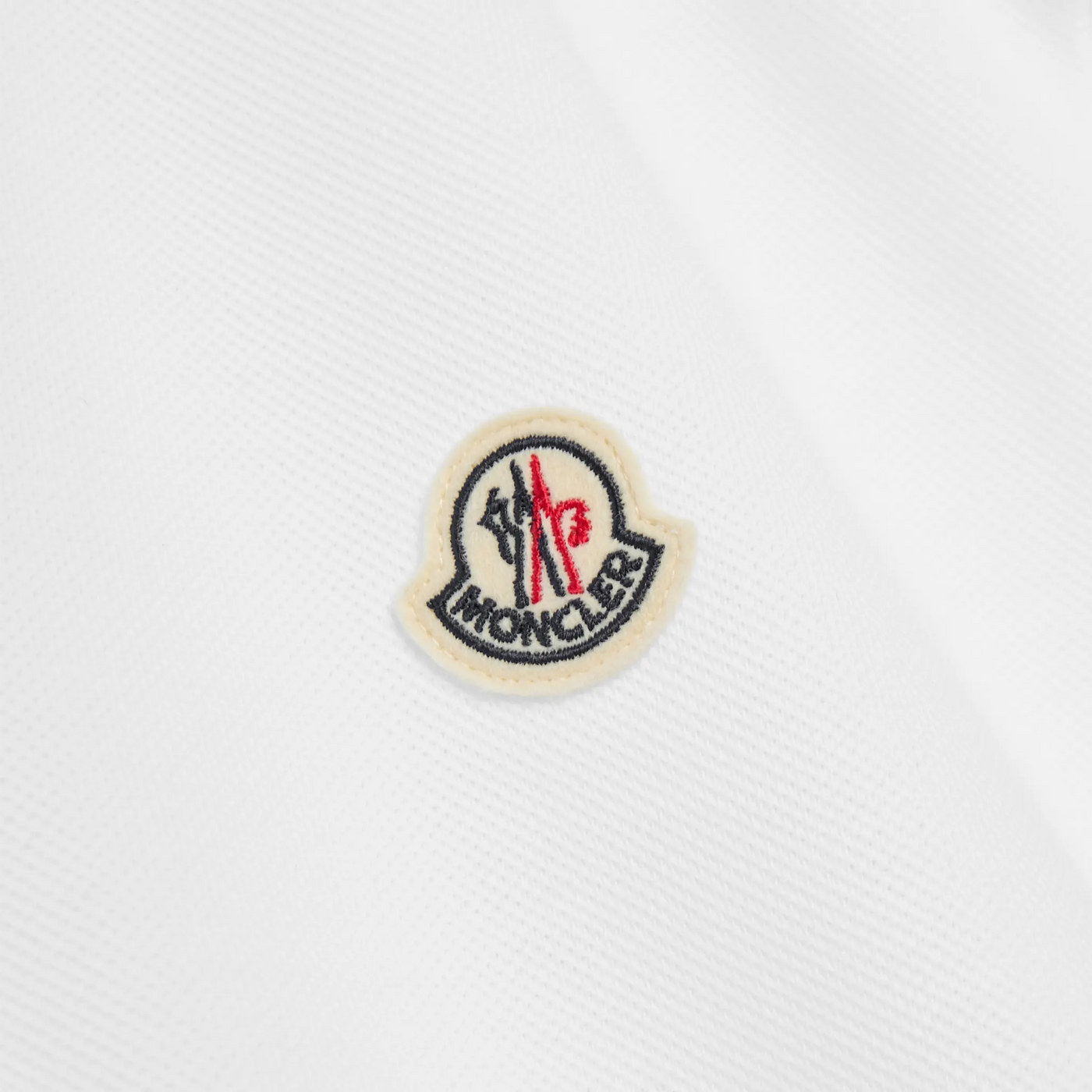 Polo Moncler Logo Cotton Maglia Polo Shirt — vue 5