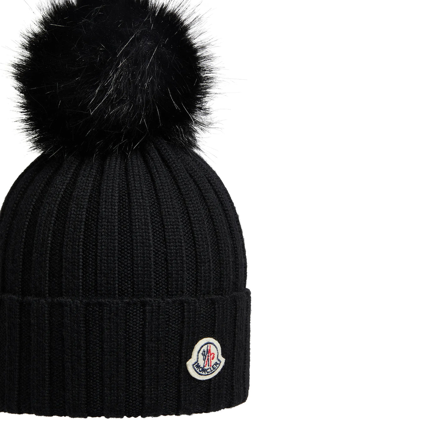 Bonnet Moncler Pom Noir — vue 3