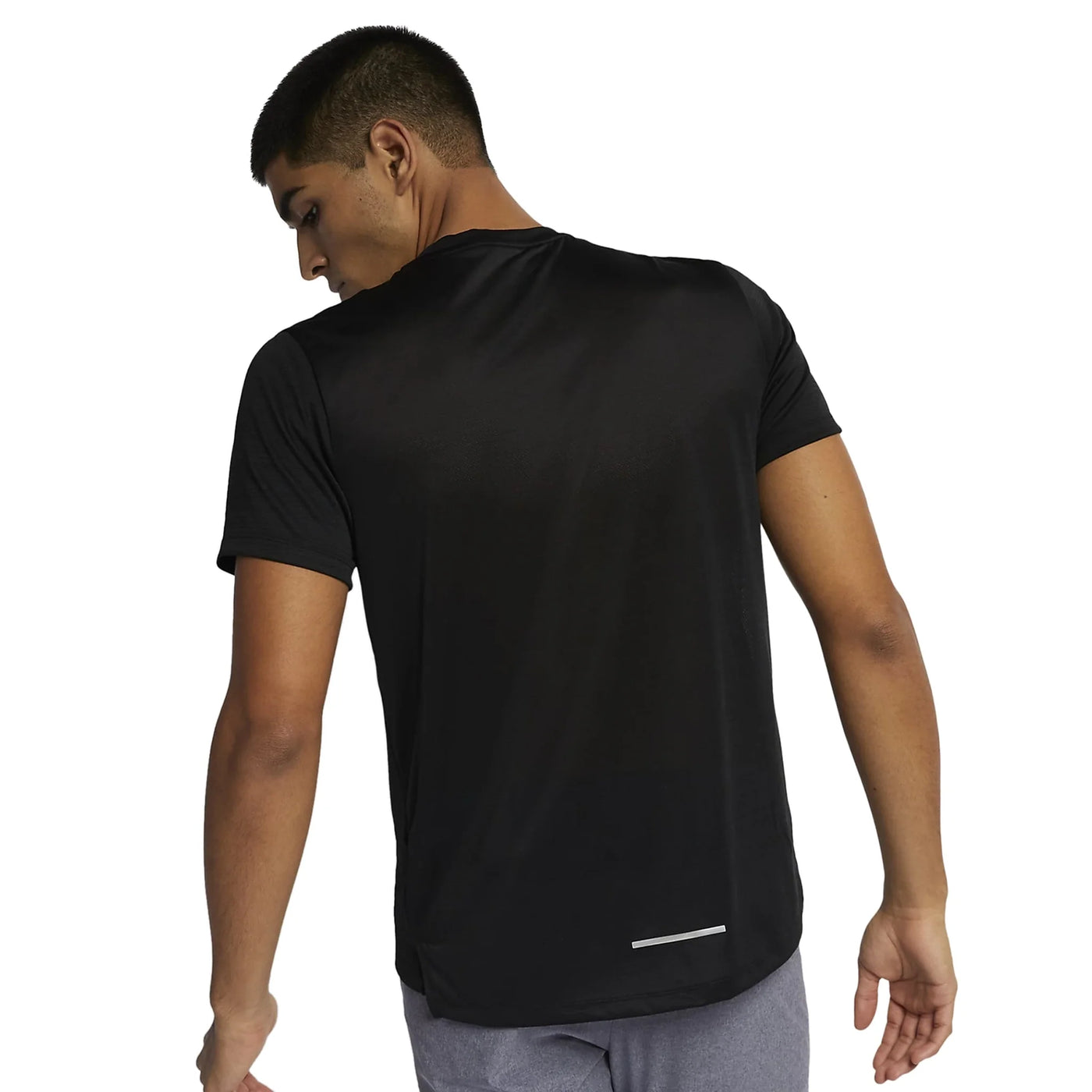 Baskets Nike Dri-FIT 1.0 Noir Miler Running T Shirt — vue 2