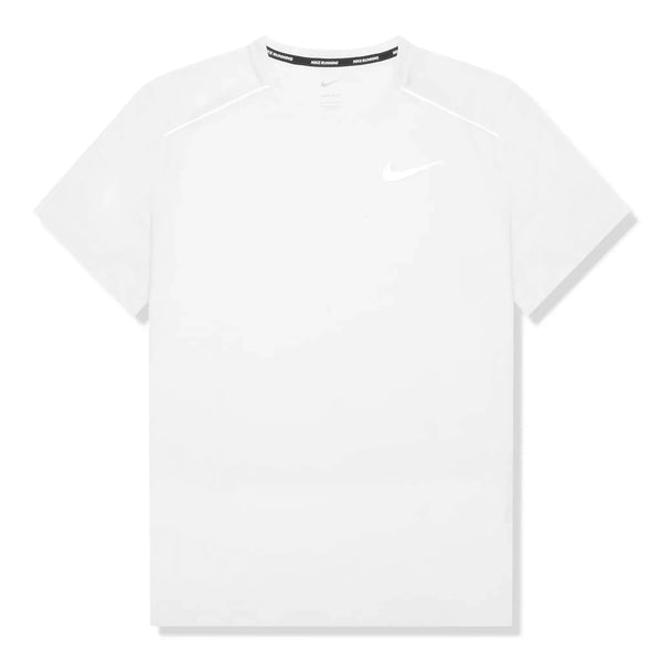 Baskets Nike Dri-FIT 1.0 Blanc Miler Running T Shirt