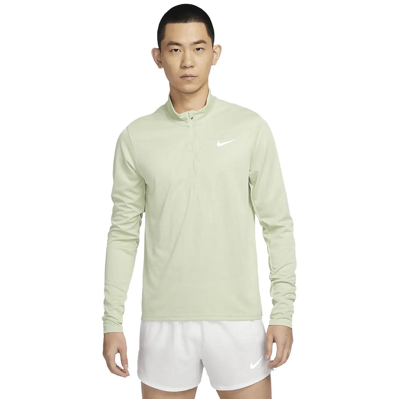 Sweat Nike Dri-FIT Olive Aura Half-zip Training Top — vue 2